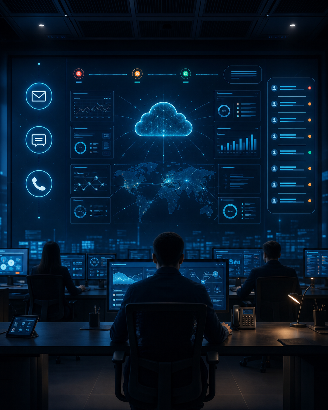 OkCloud observability and support dashboard